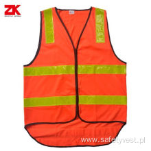 Roadway safety reflective vest